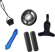 Hellery Overhead Door Pulley Exercise Kit for Hand Traction and Shoulder Workouts for Seniors