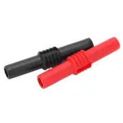 10Pcs U22 4mm Banana Plug Coupler PVC Extender Adapter For Testing 42mm