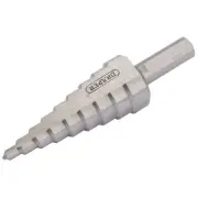 Draper Step Drill Bit 4 - 20mm For Steel Brass Copper Aluminium Wood etc 71220