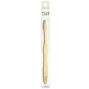 Plus Ultra, Bamboo Toothbrush, +>XO, Adult, Soft, 1 Toothbrush
