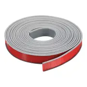 U-Shape Edge Banding, 16.4ft TPE Flexible Furniture Edge Protector(20mm, Grey)