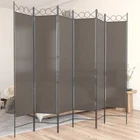 6 Panel Room Divider Foldable Partition Screen Privacy Stand Bedroom Dividers