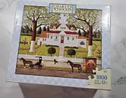 NEW CHARLES WYSOCKI AMERICANA MILTON BRADLEY PUZZLE ICE CREAM & HOPSCOTCH 2006