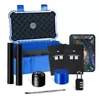 NKTOLEE Blue Storage Box ABS Plastic Storage Container with Lock - Smell Proo