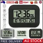 LED Digital Large Display Wall Clock w/ Temperature Month Week Date Alarm Snooze