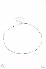 Paparazzi Serenity Strand Silver Choker NWT