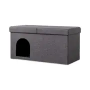 Large Pet Storage Ottoman