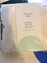 West Elm Kids Nutcracker Twin Sheet Set NWT Holiday Christmas