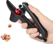 Heavy-Duty Olive and Cherry Pitters Corer Tool with Space-Saving Lock Design