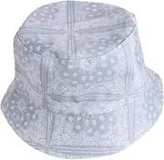 BESPORTBLE Paisley Pattern Fisherman Hat Uv Protection Sun Hat Breathable Summer for Men