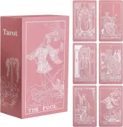 Erbacan Tarot Cards with Guide Book-78 Classic Tarrot Card Deck Fortune Telling