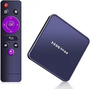 Android 11.0 TV Box, 4GB RAM + 64GB ROM RK3318 64Bits ARM Cortex-A53@ Up to 1.5 Ghz Supports 2.4G 5G Dual Wifi/4K/BT 5.0 /3D/USB 2.0/H.265 Set Top Box,4gb+32gb