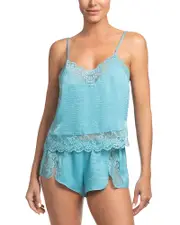 In Bloom by Jonquil Shimmer Satin Cami Short Pajama Set