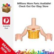 Genuine LEGO™ Light Nougat Torso Mini Doll Girl Bright 282 6338262 New