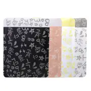 100 Heat Sealable Korean Beauty Empty Packaging Open Fill Bags for DIY Face Mask