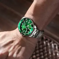 在飛比找蝦皮商城精選優惠-石英錶綠水鬼男商務手錶夜光防水石英錶