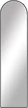 COOPER & CO. HOMEWARES 120cm Cindy Arched Leaning Wall Mirror Black, MRQIN-012-BK