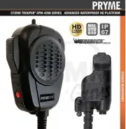 Pryme Storm Trooper IP67 HD Shoulder Microphone for Motorola XTS Series Radios