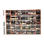 Jigsaw Puzzle 1000-Piece Wine Bottle Rack Shelf Gallery Austria-Made 2013 Vino