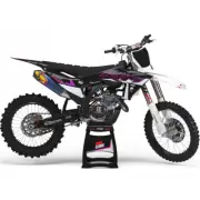 Ninetwo Decals KTM 85SX 13-14 Pink Purple w/ Black BGS Leopard Graphics Kit