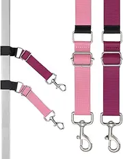 Dog Grooming Loops for Table - 2 Pack Grooming Arm Loop for Dog,Nylon Stable Ring Extender, Trimming Supplies, Restraint Rope for Professionals Travel Salons Clinics Home