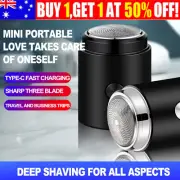 Mini Electric Shaver Pocket Size Waterproof Razor Washable Portable for Men USB