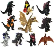 EZFun Set of 10 Godzilla Toys Movable Joint Birthday Kids Gift Action Figures