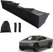Marretooruck Truck Under Seat Storage Box- Foldable Replacement for Tesla Cybertruck 2024 2025 Accessories Truck bed Underseat Storage Organizer Underseat Tool Box Organizer