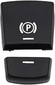 Brake Bleeding Kit Car Parking Brake Handbrake PSwitch Cover Auto H Caps for BMW 5 7 X3 X4 F Series F01 F02 F10 F12 F15 F16 F25 F26 Electronic Parking Brake(Model A-2PCS)