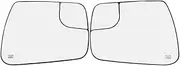 68402037AA 68402036AA Reversing Mirror Tab With Blind Spot Mirror Glass Heater Tab Car Compatible For Dodge Ram 1500 2500 2019-2022 Parts
