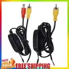 12V Wireless RCA Video Transmitter Receiver 2.4Ghz Useful for Car Reverse Camera