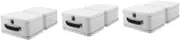 Zerodeko Sets Metal Lunch Box Trunk As Wedding Book Stack Centerpiece Vintage Hat Box for Photo Storage Pcs