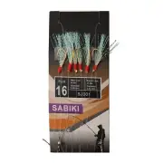 Excellent 6pcs Pack of Sabikis Fishing Lure Rigs with Hook Sizes