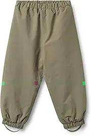 [Wheat] Unisex Children's Ski Dungarees Unisex Ski Trousers Snow Trousers Jay with Function Sizes Certified