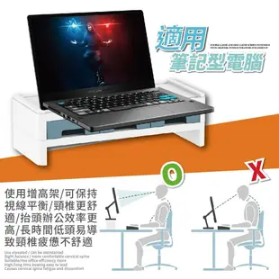 【FL生活+】桌上型螢幕置物架-雙層抽屜款(A-066)桌上收納 筆電增高架 螢幕增高 螢幕增高架 螢幕架 電腦架