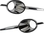 For 2010-2013 LaCrosse Fog Light Trim Front Chrome SET PAIR