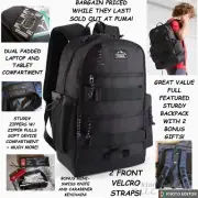 94227901 PUMA HURDLE BLACK COMPUTER/SKATEBOARDER/SCHOOL/DAY PUMA BACKPACK-$75V.