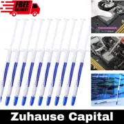 10PCS CPU Thermal Paste, Carbon Based Silicone Grease for PC, GPU, PS4