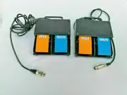 Laparoscopic Electrosurgical 2-Unit Double Paddle Foot Switch Monopolar Cut/Coag
