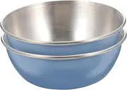 Alipis 2pcs Seasoning Dish Set Dip Bowls Camping Bowls Dishes Dipping Sauce Sauce Stainless Stainless Steel