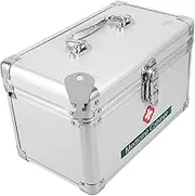 Ipetboom Emergency Kit Box Portable Medicine Safe Box Magnetic Travel Containers Multi-Function Storage