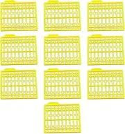 Generic 10x Catfish Carp Fishing Bait Hair Stops, Particles, Meat, Corn, Boilies Stopper, Hair Rig Stop Equipment Fishing