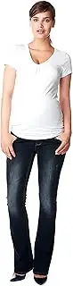 [Noppies] Women's Jeans OTB Bootcut Jade Maternity, Blue-Blau (
