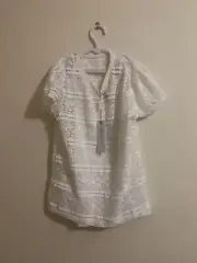 Decjuba Girls Maci Lace Summer Top Size M BNWT