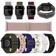 For Apple Watch iWatch Band Ultra 8 7 SE 6 5 4 3 2 1 Nylon Elastic Strap 38 49mm