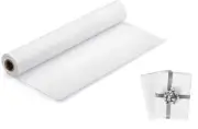 White Craft Paper Roll 15"×591" Arts Paper for Kids Painting Drawing, 15*50ft