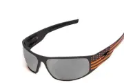 Icicles Big Daddy Bagger Mirror Sunglasses with Harley Stars And Stripes Frame