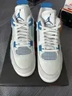 DS Air Jordan 4 Retro Military Blue Size 2024