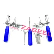 Caspar Vertebral Body Distractor Set w/ Drill Guide, Screw Driver & Screws By ZI