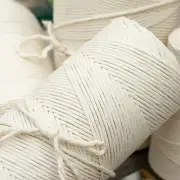 Macrame Rope Cord String 100% Natural Cotton Single Strand Bulk Jumbo Rolls USA!